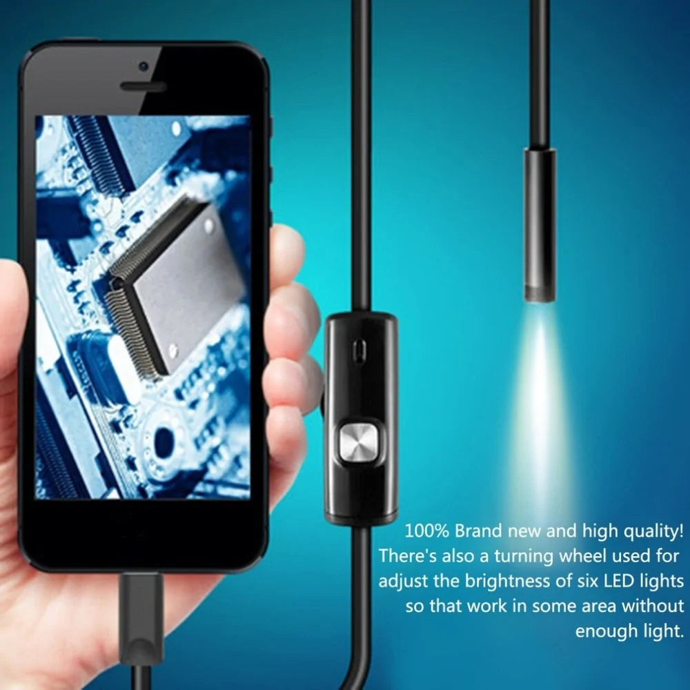 Waterproof Compact Endoscope for Android