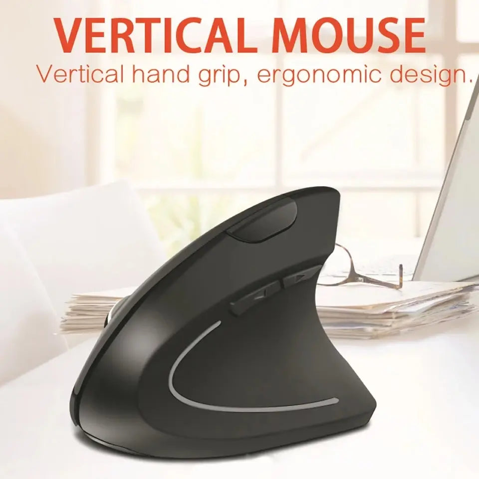 ErgoComfort Wireless Vertical Mouse