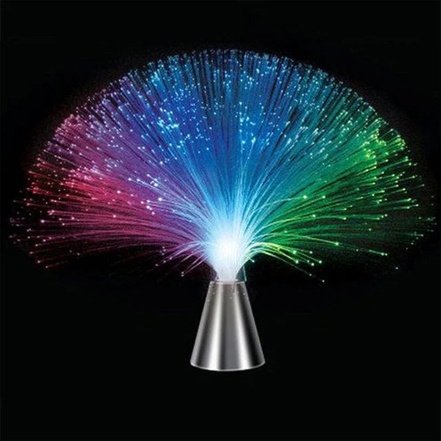 Glowing Fiber Optic Decor Lamp