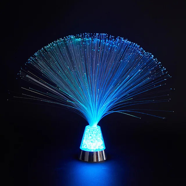 Glowing Fiber Optic Decor Lamp