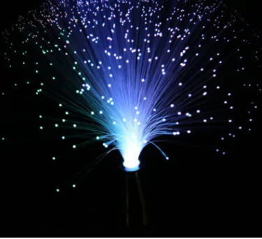 Glowing Fiber Optic Decor Lamp