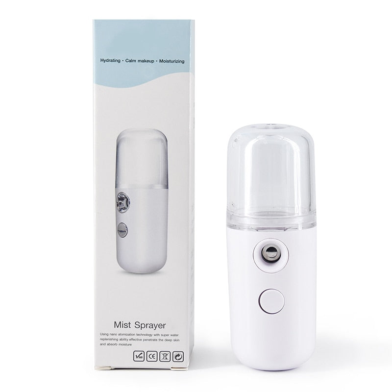 Распылитель для лица Nano Mist Beauty Instrument USB Face Steamer Увлажняющий Beauty